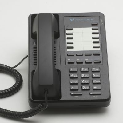 VODAVI 2803-00 2-LINE TELEPHONE, BLACK (NEW)