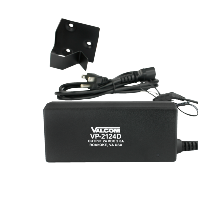 VALCOM VP-2124D 2 AMP FILTERED WALL MOUNT POWER SUPPLY