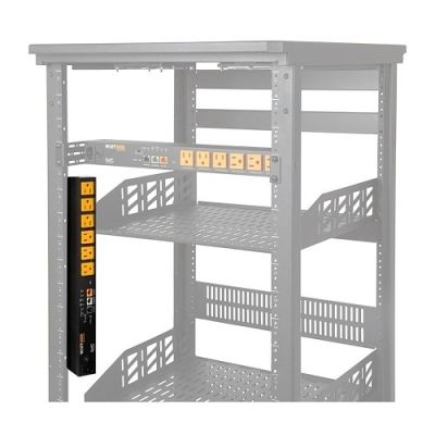 WATTBOX WB-800-IPVM-6 800 SERIES 6-OUTLET CONTOLLED AND AMP IP SURGE PROTECTOR