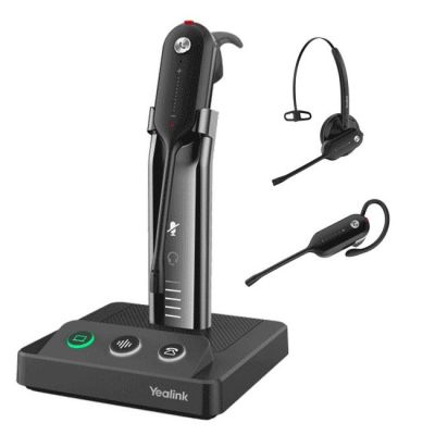 YEALINK WH63 CONVERTIBLE DECT WIRELESS HEADSET
