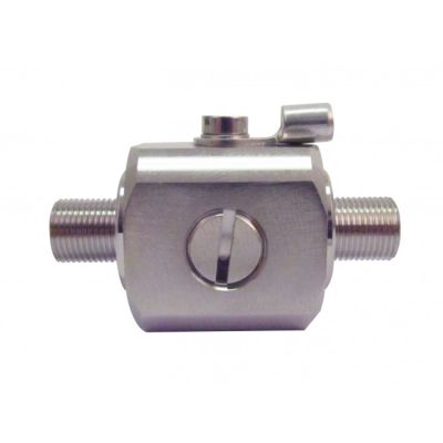 WILSON 75 Ohm LIGHTNING SURGE PROTECTOR WITH F-CONNECTORS (F-FEMALE & F-FEMALE) WITH REPLACEABLE FUSE CARTRIDGE