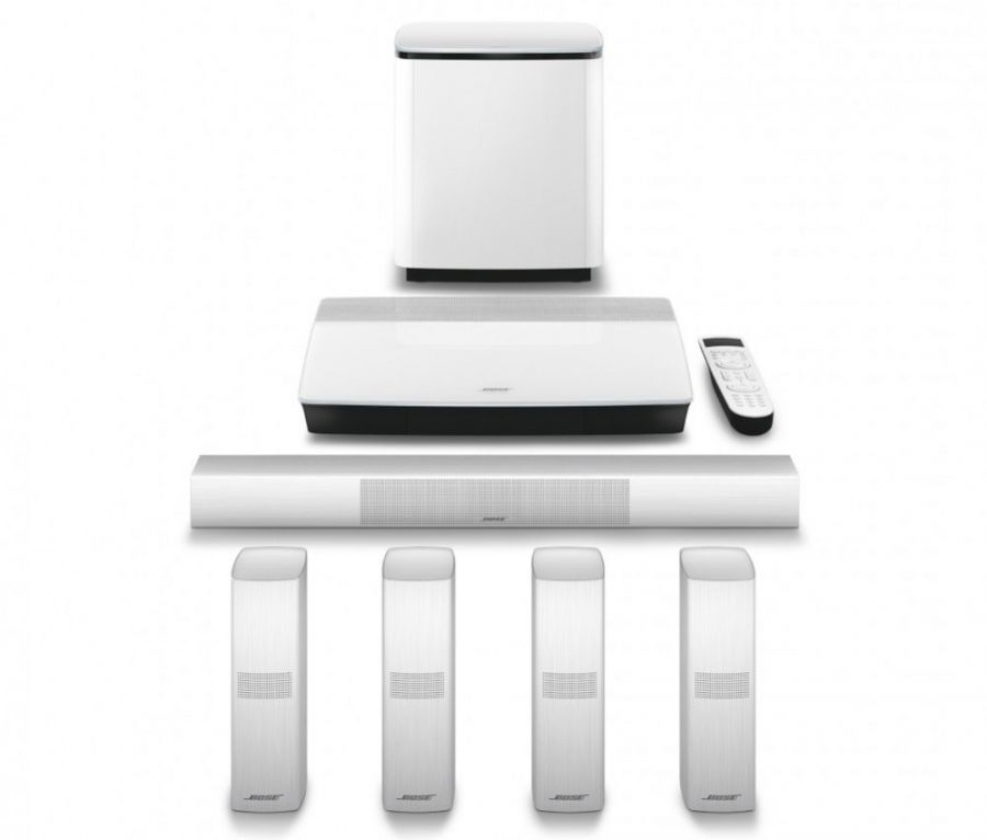 BOSE LIFESTYLE 650 HOME THEATER SYSTEM (WHITE)
