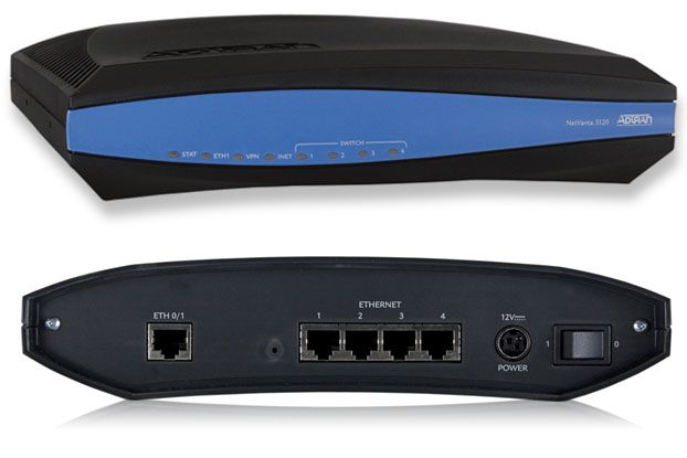 ADTRAN NETVANTA 3120 WITH INTEGRAL 4-PORT SWITCH