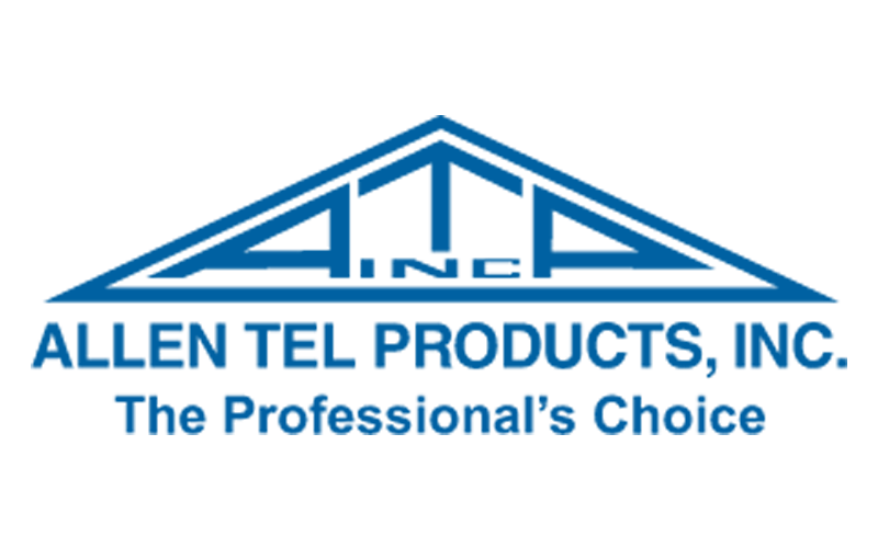 ALLEN TEL 4X4 4 COND. MODULAR HANDSET PLUG (CLEAR) (50 PIECES)