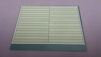 NEC DTU/DTP TERMINAL DIRECTORY CARD (PLASTIC CLIP SOLD ...