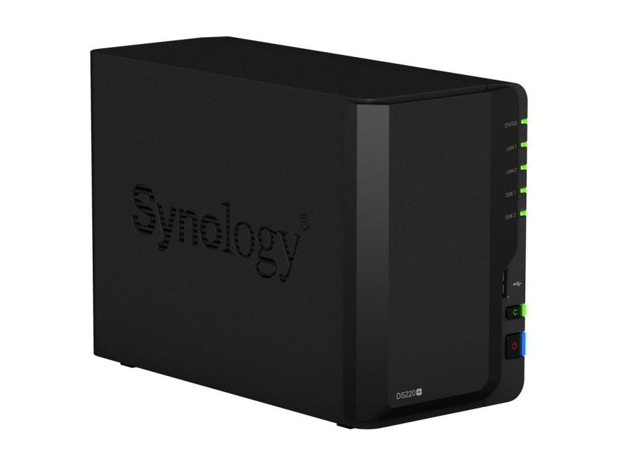 SYNOLOGY DS220+ DISK STATION - NAS SERVER (2 BAYS)