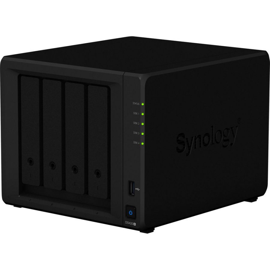 voksen Krympe leje SYNOLOGY DS420+ DISK STATION - NAS SERVER (4 BAYS)