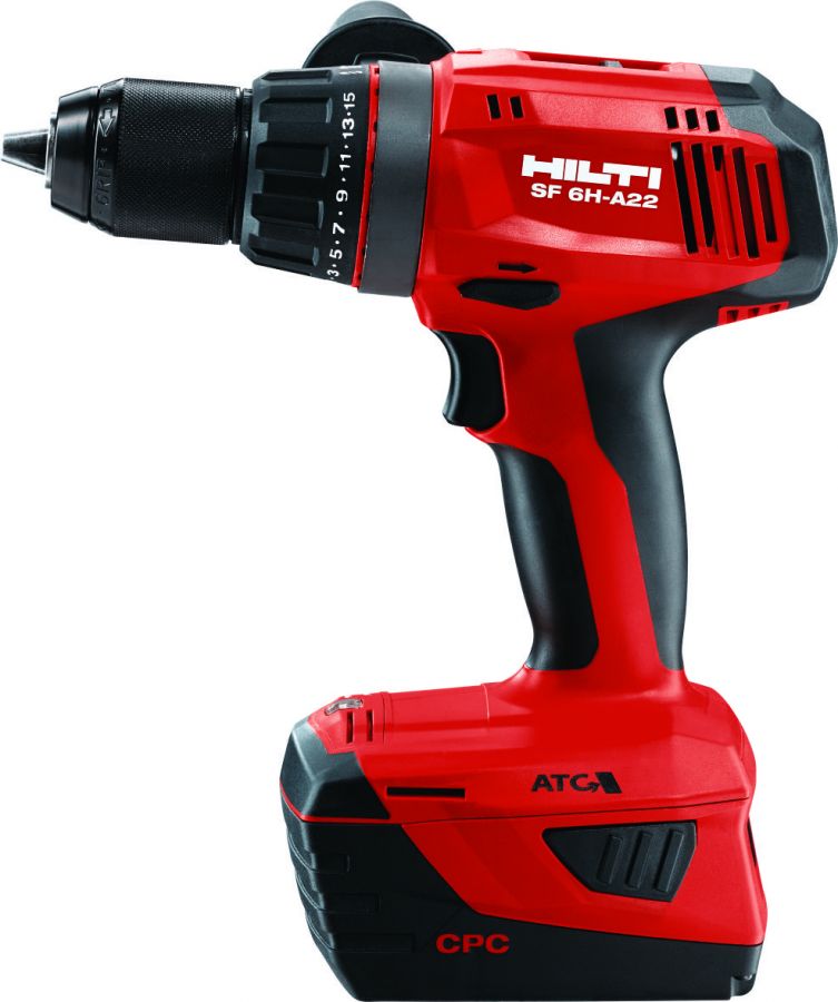 HILTI SF 6H A22 POWER CLASS CORDLESS 22V HAMMER DRILL