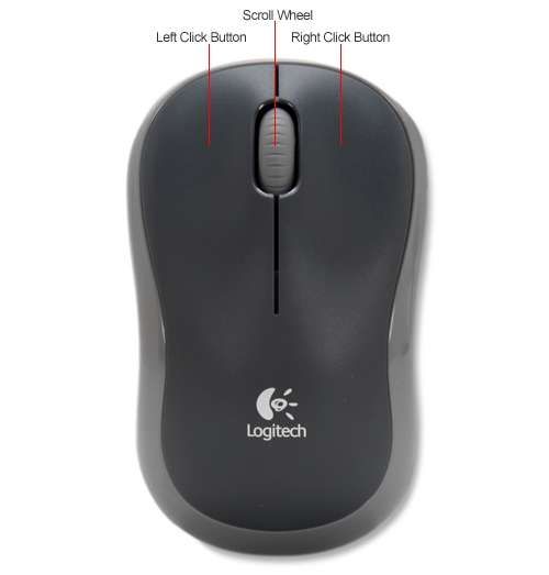 Logitech M185 Wireless Mouse - Swift Gray 910-002225 New Sealed Package