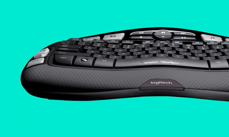 LOGITECH MK550 WIRELESS WAVE KEYBOARD AND MOUSE COMBO, 2.4 GHz (NEW)