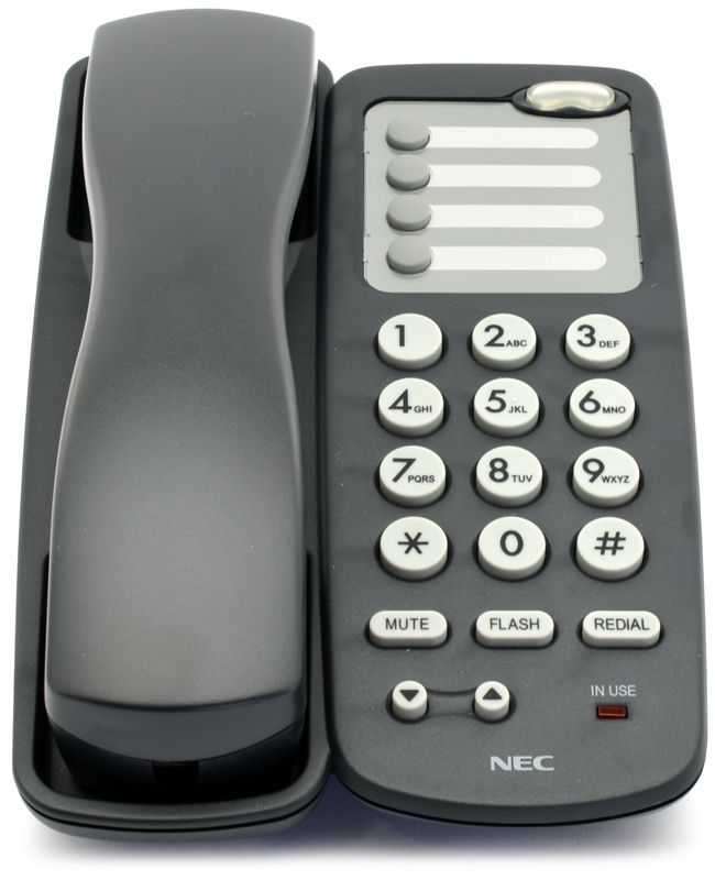 NEC DTH-1-1 BK SINGLE LINE TELEPHONE (NEW)