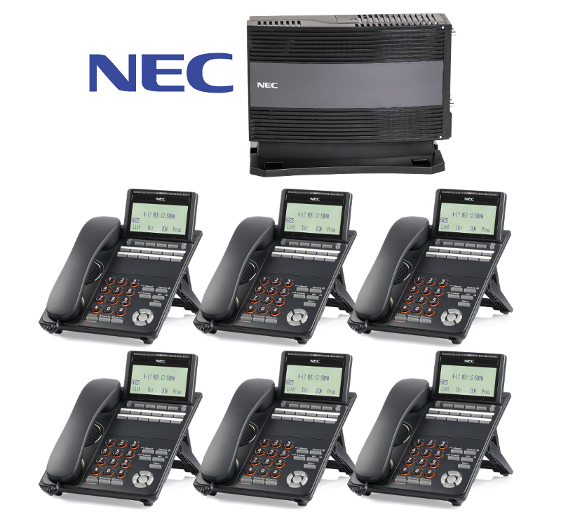 NEC UNIVERGE SV9100S CP20 9.5 6 PHONE PACKAGE (NEW)