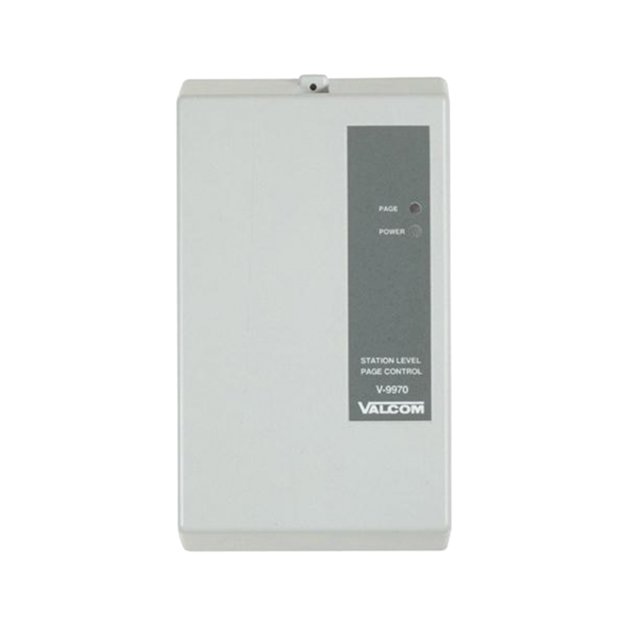 (未使用･未開封品)　Valcom v-2006?a One Way 6ゾーンページコントロールwith Built in電源by Valcom df5ndr3 Valcom V-2006a Page Control - 6 Zone 1 Way (v2006a) page