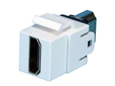 DYNACOM HDMI COUPLER INSERT (WHITE)
