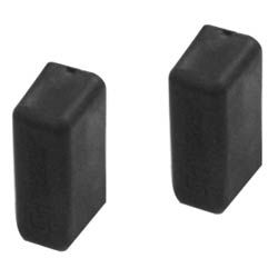 END CAPS, RUBBER 1.5" (2 PK)