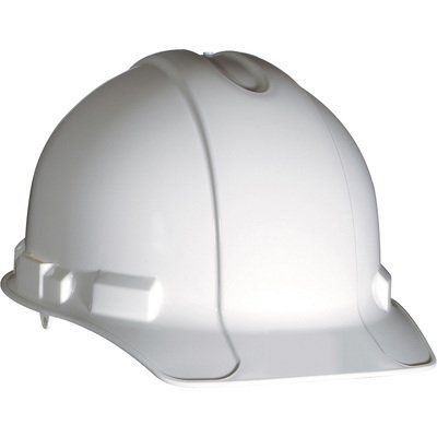 3M HARD HAT WITH RATCHET - WHITE (NEW)