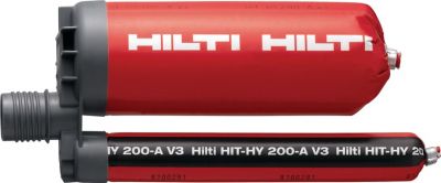 HILTI ADH HY 200-A V3 INJECTABLE ADHESIVE ANCHOR WITH HDE 500 KIT