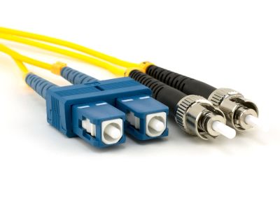 CORNING SC TO ST SM DUPLEX PATCH CABLE - 3 METER