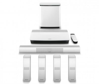 BOSE LIFESTYLE 650 HOME THEATER SYSTEM (WHITE)