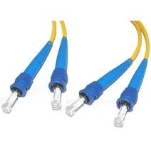 QUIKTRON ST TO ST MM DUPLEX PATCH CABLE - 3 METER