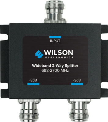 WILSON TWO WAY 50 Ohm 698-2700 MHz SPLITTER WITH N-FEMALE CONNECTORS