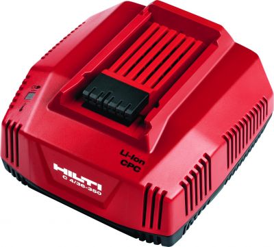 HILTI BATTERY CHARGER C4/36-350 FOR 12 / 14 / 22 / 36 VOLT