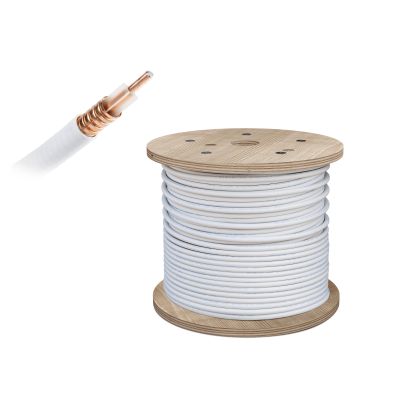 1/2 INCH PLENUM AIR DIELECTRIC CABLE - 500 FT