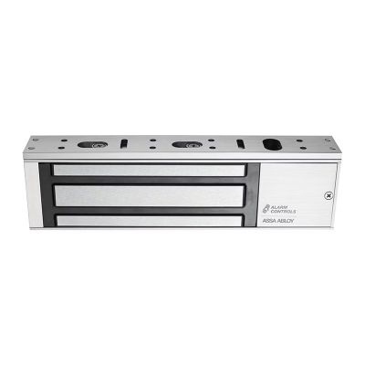1200LB MAGNETIC LOCK SINGLE DOOR, CLEAR ANODIZED