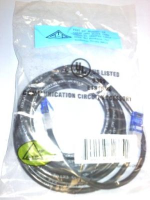 ALLEN TEL 25 FT. CAT-5E PATCH CORD BLACK