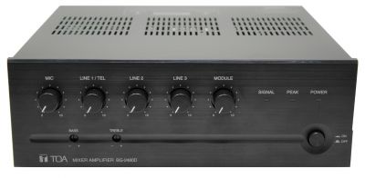 TOA BG-2480D 480 WATT HIGH POWER MIXER / AMPLIFIER