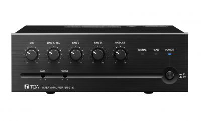 TOA BG-2120 120 WATT MIXER AMPLIFIER