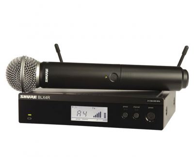 SHURE BLX24 VOX WIRELESS SYSTEM WITH SM58 HANDHELD MICROPHONE - H9 BAND