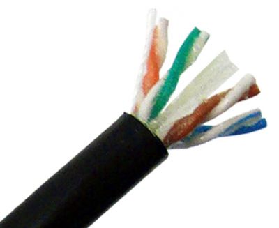 DIRECT BURIAL 6 PAIR 24 AWG PE89 CORRUGATED SHIELDED CABLE (PER FT.) 