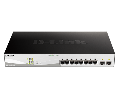 D-LINK 10-PORT PoE GIGABIT SMART MANAGED SWITCH