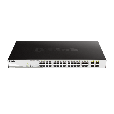 D-LINK 28-PORT/24 PoE GIGABIT SMART MANAGED SWITCH