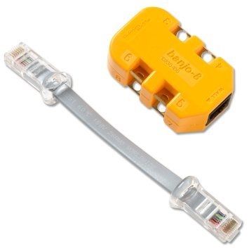 FLUKE 8-WIRE BANJO MODULAR ADAPTER WITH K-PLUG (NEW)