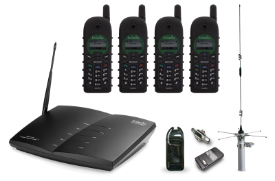 ENGENIUS DURAFON PRO KIT (BASE WITH FOUR HANDSETS)