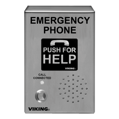 VIKING E-1600-03B-EWP EMERGENCY CALL BOX WITH ENHANCED WEATHER PROTECTION
