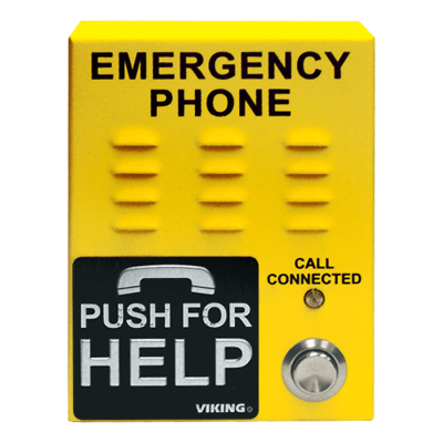 VIKING E-1600-45-IP VoIP EMERGENCY CALL BOX WITH ENHANCED WEATHER PROTECTION