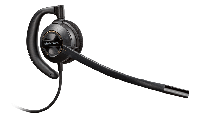 PLANTRONICS HW530 ENCOREPRO HEADSET - OVER THE EAR - NOISE CANCELING WITH A10 CORD
