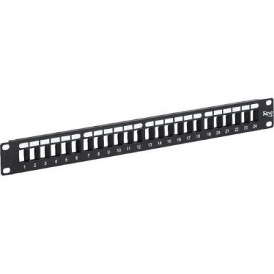 24-PORT HIGH DENSITY BLANK PATCH PANEL