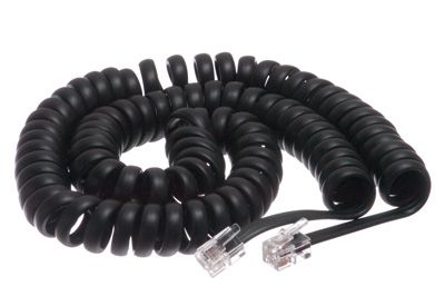 12 FT. HANDSET CORD REPLACEMENT BK