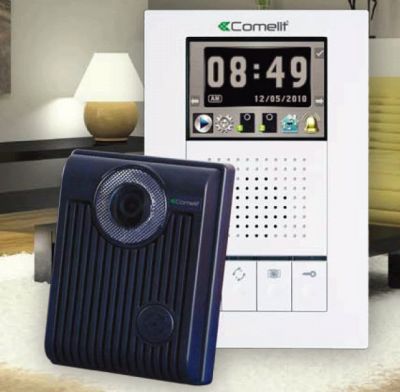 COMELIT COLOR HANDS FREE EXPANSION VIDEO INTERCOM KIT