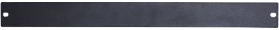 BLANK FILLER PANEL, 1RU 19' - BLACK