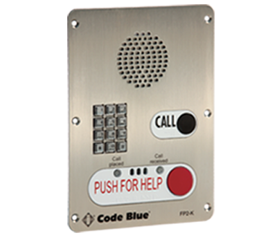 CODE BLUE IA4100 ANALOG SPEAKERPHONE UPGRADE FROM ONE-BUTTON TO TWO-BUTTON WITH KEYPAD