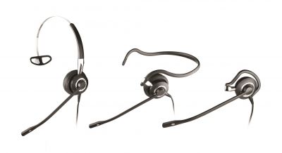JABRA BIZ 2400 II 3-IN-1 CONVERTIBLE HEADSET - OVER THE HEAD WITH ADJUSTABILITY FOR OVER THE EAR - NOISE CANCELING WITH SMART CORD