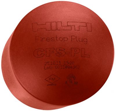 HILTI FIRESTOP PLUG CFS-PL 4" (CASE OF 6)