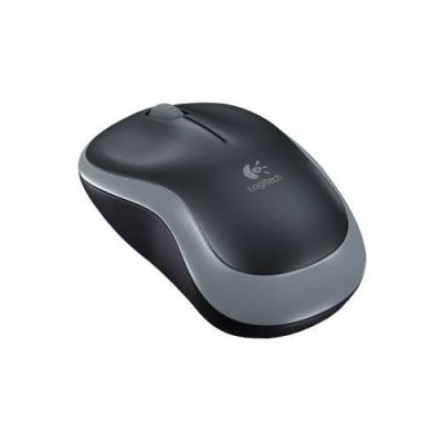 LOGITECH M185 WIRELESS OPTICAL NANO MOUSE - 2.4 GHz, BLACK (NEW)