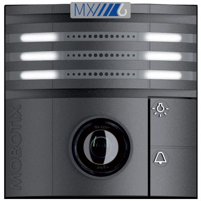 MOBOTIX T26 6MP HEMISPHERIC IP VIDEO DOOR STATION WITH MXBUS, DARK GRAY (NEW)