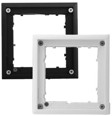 MOBOTIX FLATMOUNT FRAME FOR MXDISPLAY, BLACK (NEW)